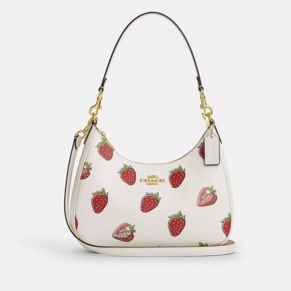 Coach Handbags - NWT COACH Teri Hobo Bag With Strawberry Print